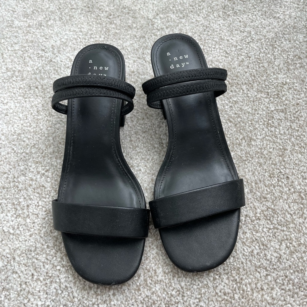 Black Kitten Heels